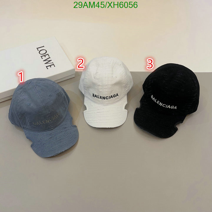 Cap -(Hat)-Balenciaga, Code: XH6056,$: 29USD