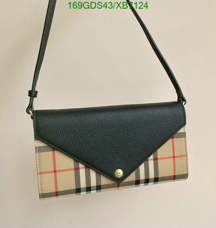 Burberry Bag-(Mirror)-Diagonal-,Code: XB7124,$: 169USD