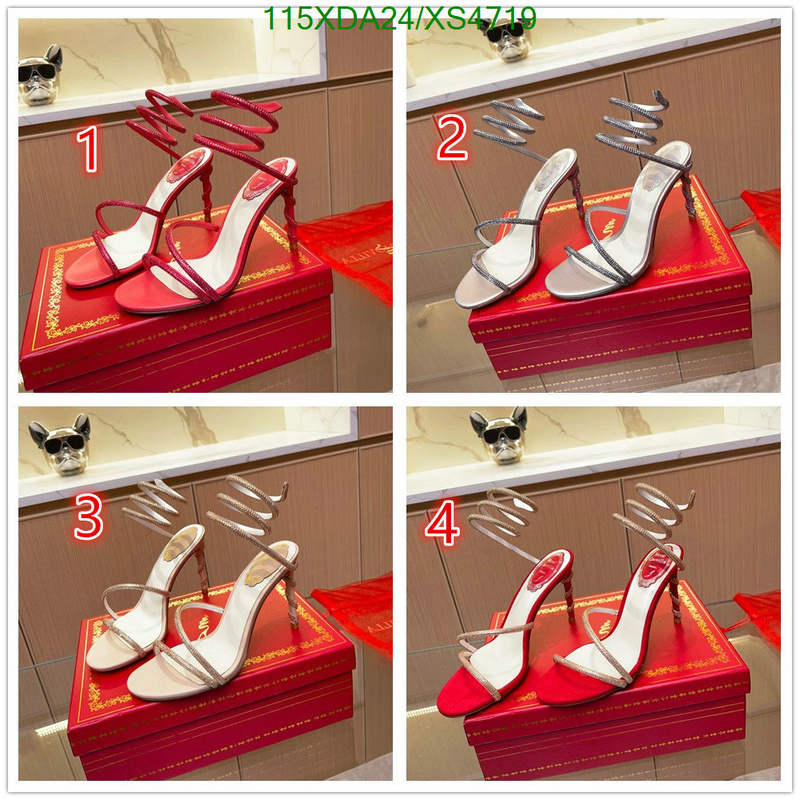 Women Shoes-Rene Caovilla, Code: XS4719,$: 115USD