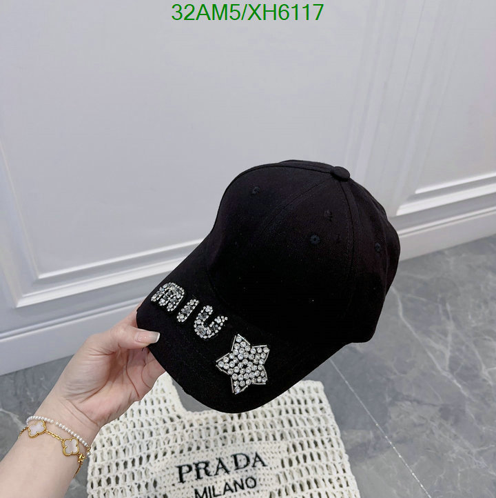 Cap -(Hat)-Miu Miu, Code: XH6117,$: 32USD