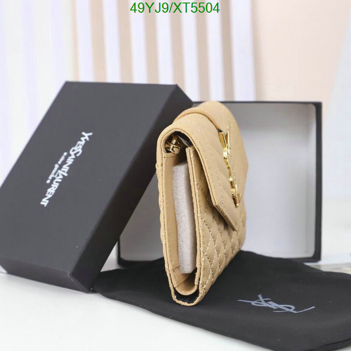 YSL Bag-(4A)-Wallet-,Code: XT5504,$: 49USD