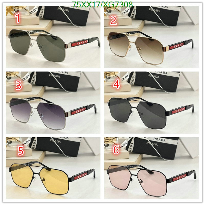 Glasses-Prada, Code: XG7308,$: 75USD