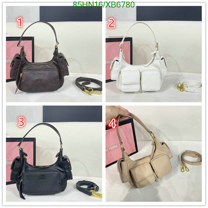 Miu Miu Bag-(4A)-Handbag-,Code: XB6780,$: 85USD