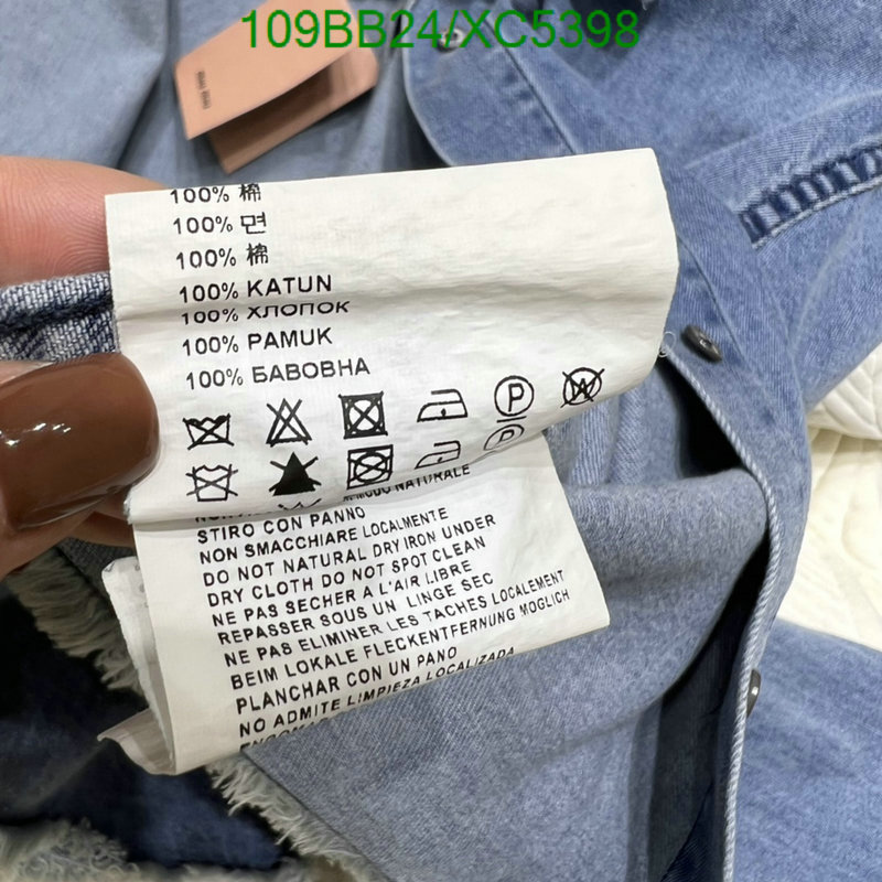 Clothing-MIUMIU, Code: XC5398,$: 109USD