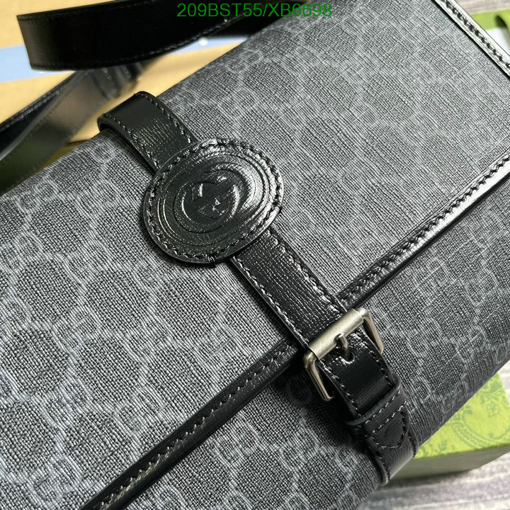 Gucci Bag-(Mirror)-Diagonal-,Code: XB6698,$: 209USD