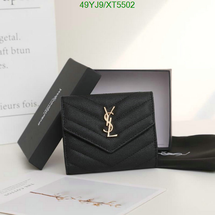 YSL Bag-(4A)-Wallet-,Code: XT5502,$: 49USD