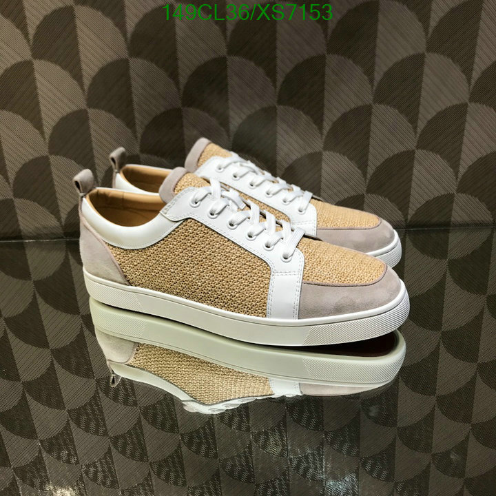 Men shoes-Christian Louboutin, Code: XS7153,$: 149USD