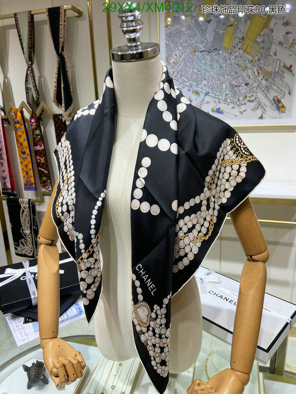 Scarf-Chanel, Code: XM4912,$: 29USD