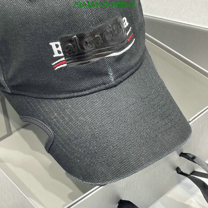 Cap -(Hat)-Balenciaga, Code: XH6058,$: 29USD