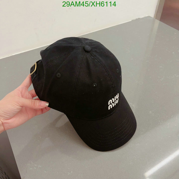 Cap -(Hat)-Miu Miu, Code: XH6114,$: 29USD