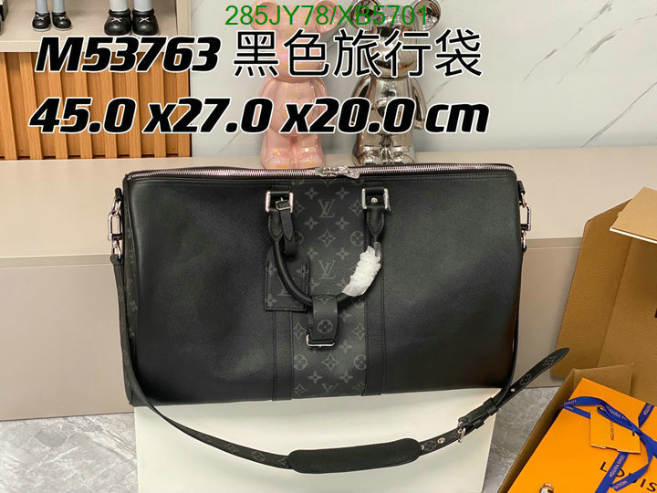 LV Bags-(Mirror)-Keepall BandouliRe 45-50-,Code: XB5701,$: 285USD