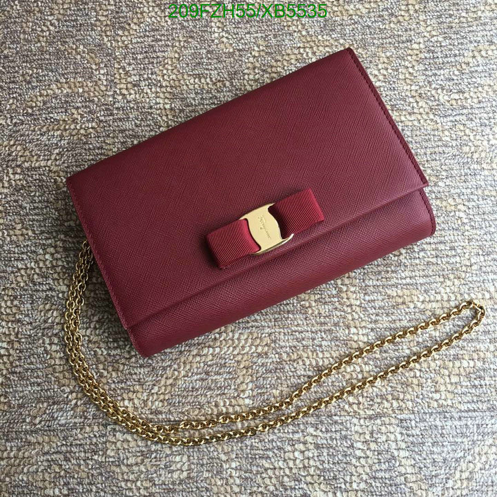 Ferragamo Bag-(Mirror)-Diagonal-,Code: XB5535,$: 209USD