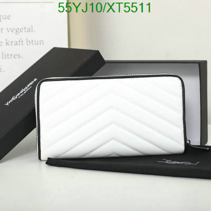 YSL Bag-(4A)-Wallet-,Code: XT5511,$: 55USD