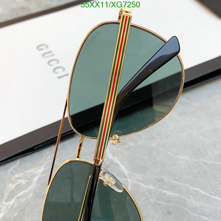 Glasses-Gucci, Code: XG7250,$: 55USD
