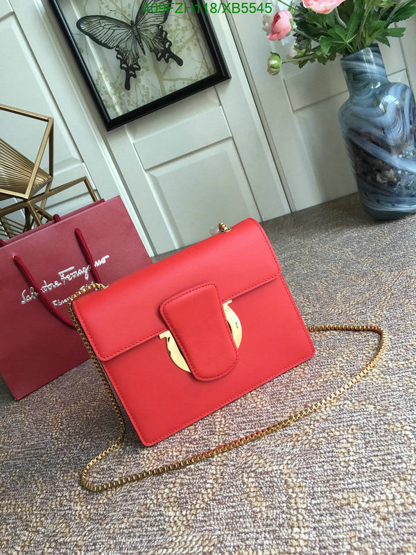 Ferragamo Bag-(Mirror)-Diagonal-,Code: XB5545,$: 409USD