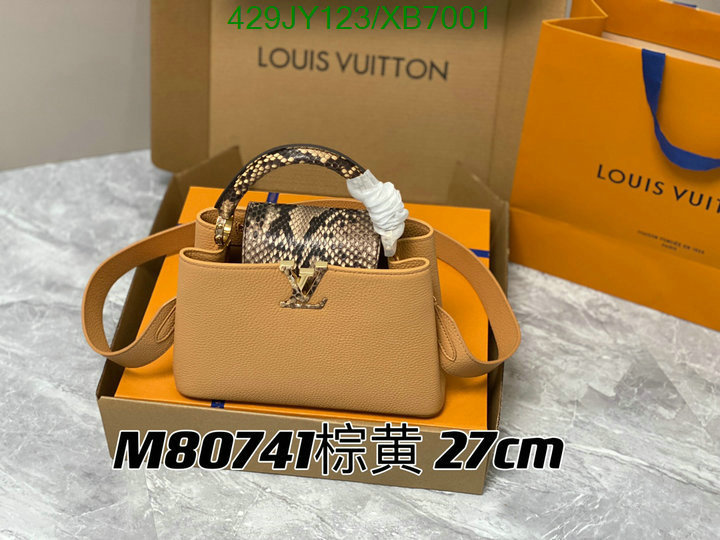 LV Bags-(Mirror)-Handbag-,Code: XB7001,