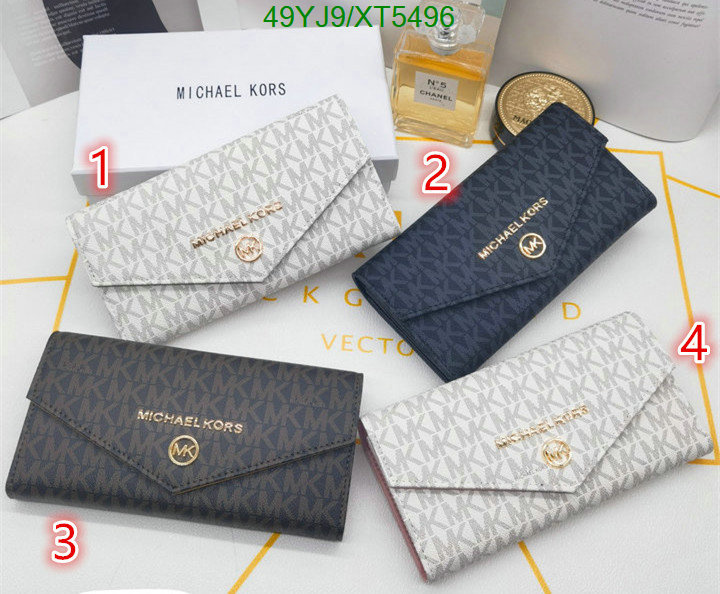 Michael Kors Bag-(4A)-Wallet-,Code: XT5496,$: 49USD