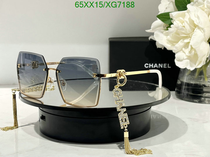 Glasses-Chanel, Code: XG7188,$: 65USD