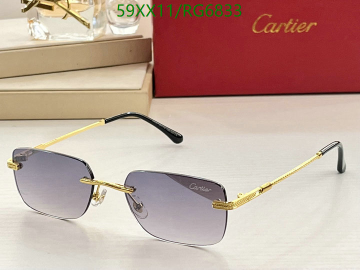 Glasses-Cartier, Code: RG6833,$: 59USD