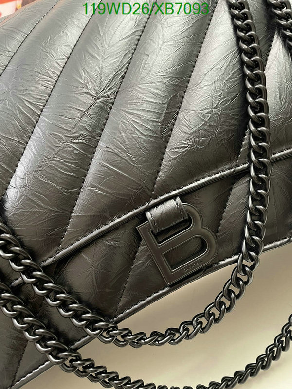 Balenciaga Bag-(4A)-Hourglass-,Code: XB7093,