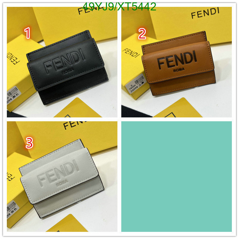 Fendi Bag-(4A)-Wallet-,Code: XT5442,$: 49USD