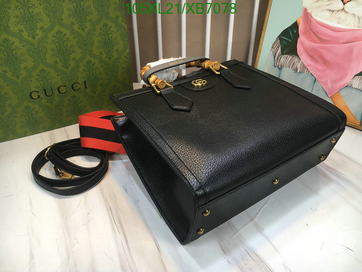 Gucci Bag-(4A)-Diana-Bamboo-,Code: XB7078,$: 105USD