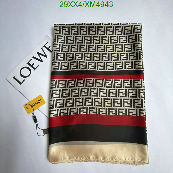 Scarf-Fendi, Code: XM4943,$: 29USD