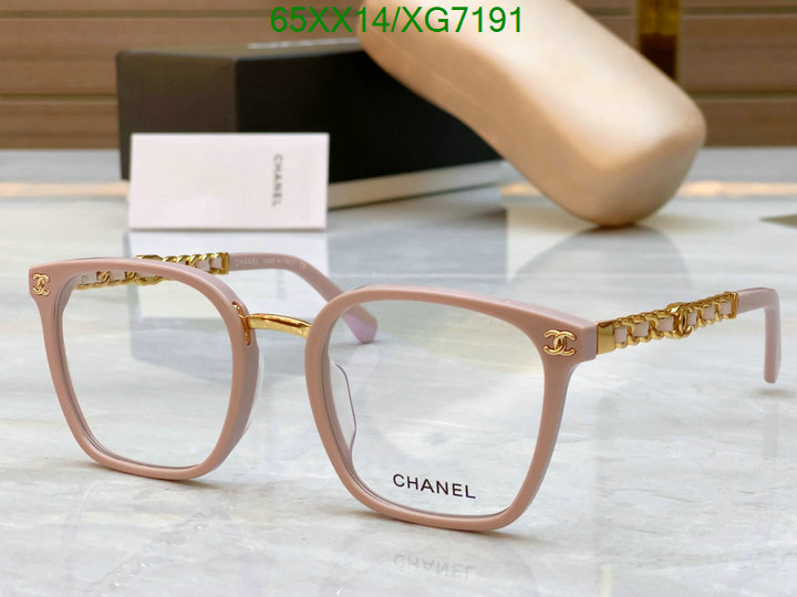 Glasses-Chanel, Code: XG7191,$: 65USD