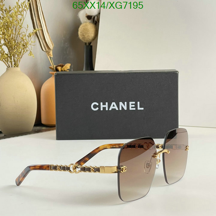 Glasses-Chanel, Code: XG7195,$: 65USD