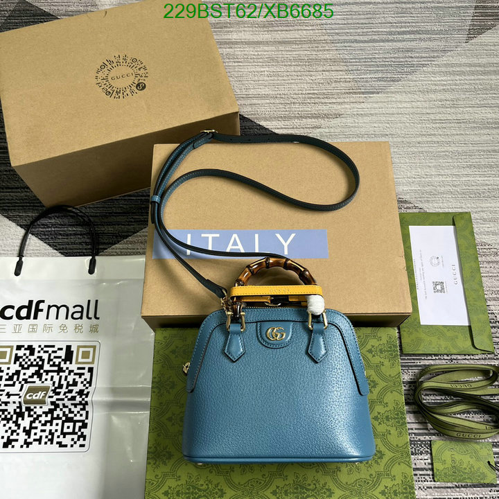 Gucci Bag-(Mirror)-Diana-Bamboo-,Code: XB6685,$: 229USD