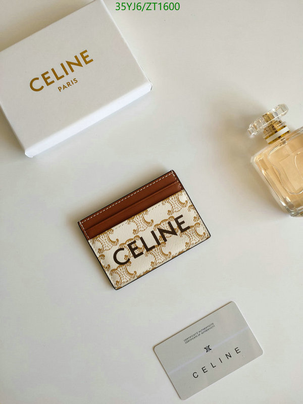 Celine Bag-(4A)-Wallet-,Code: ZT1600,$: 35USD
