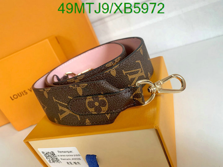 LV Bags-(4A)-Shoulder Strap-,Code: XB5972,$: 49USD