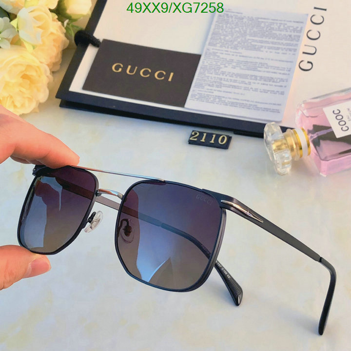 Glasses-Gucci, Code: XG7258,$: 49USD