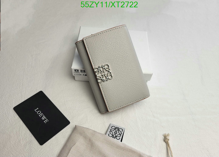 Loewe Bag-(4A)-Wallet-,Code: XT2722,$: 55USD