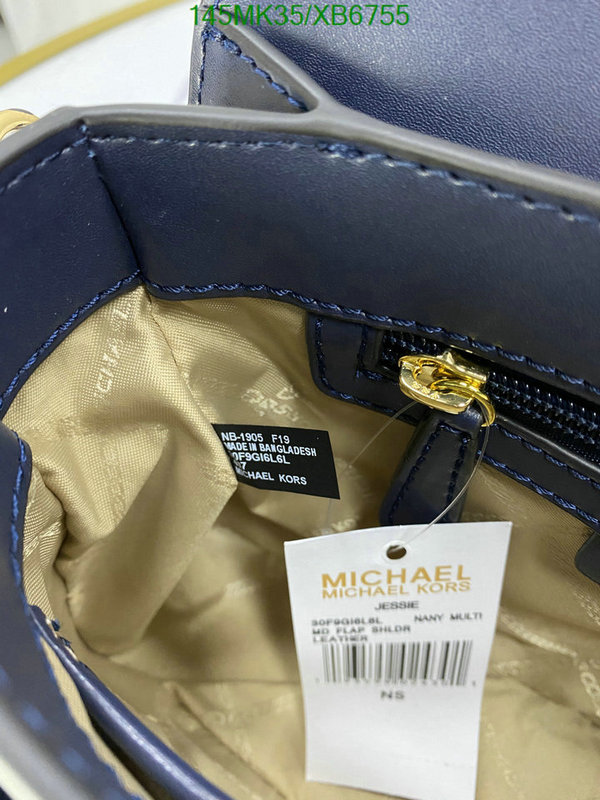 Michael Kors Bag-(Mirror)-Diagonal-,Code: XB6755,$: 145USD