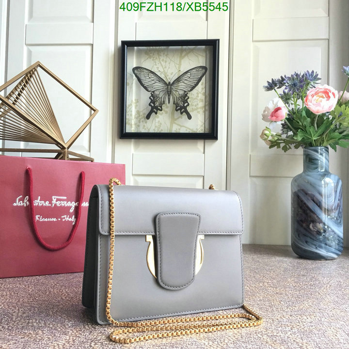 Ferragamo Bag-(Mirror)-Diagonal-,Code: XB5545,$: 409USD