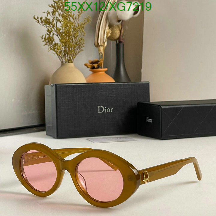 Glasses-Dior, Code: XG7219,$: 55USD