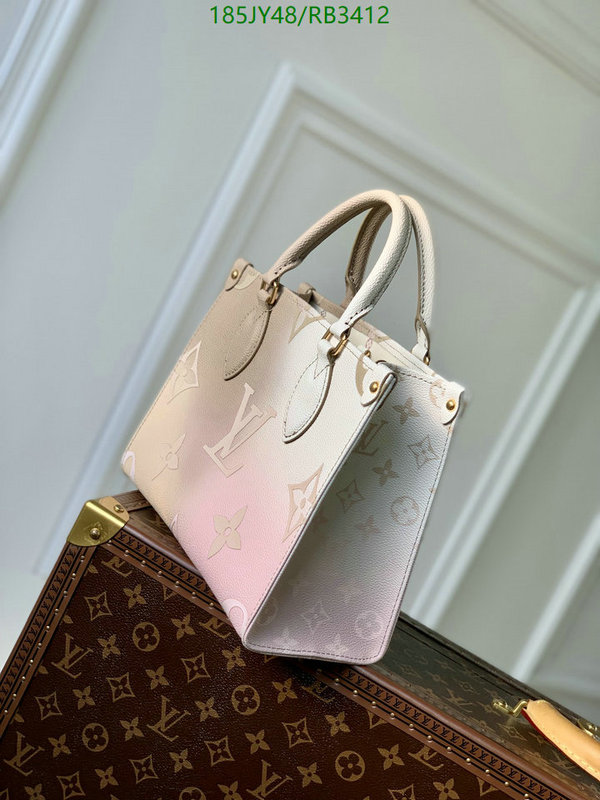 LV Bags-(Mirror)-Handbag- Code: RB3412 $: 185USD