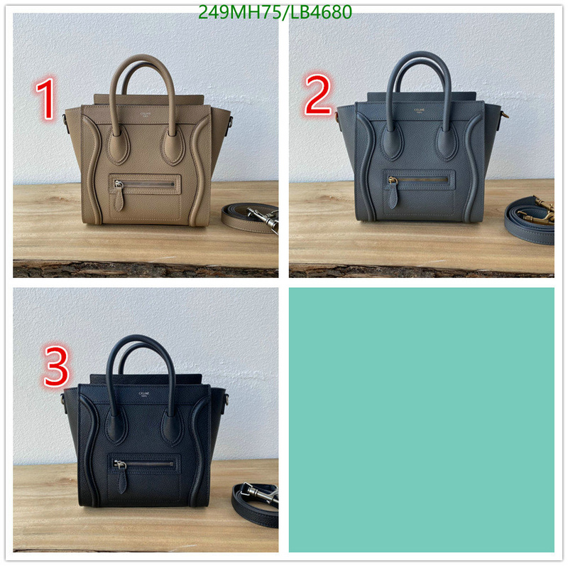 Celine Bag -(Mirror)-Handbag-,Code: LB4680,$: 249USD