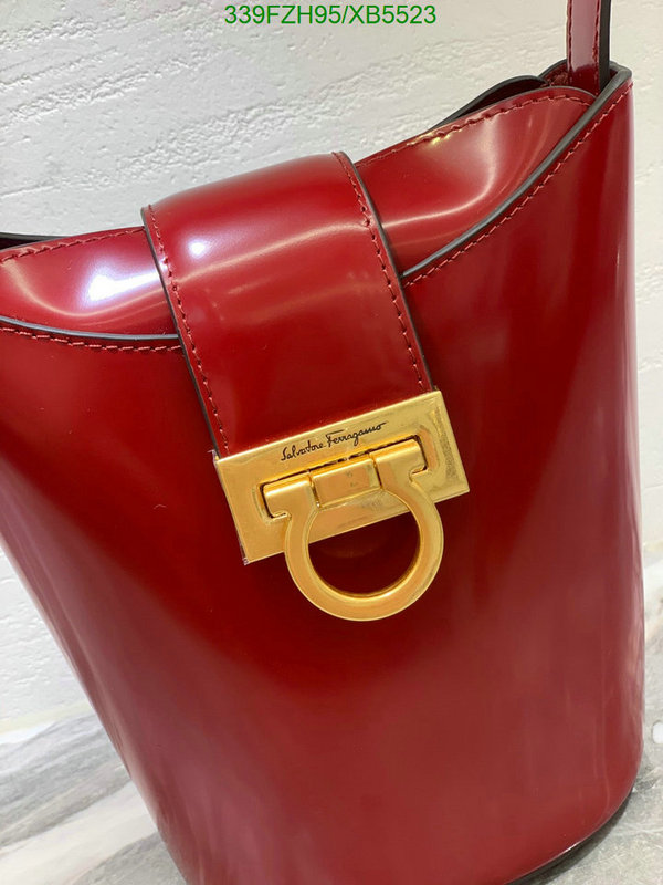 Ferragamo Bag-(Mirror)-Handbag-,Code: XB5523,$: 339USD