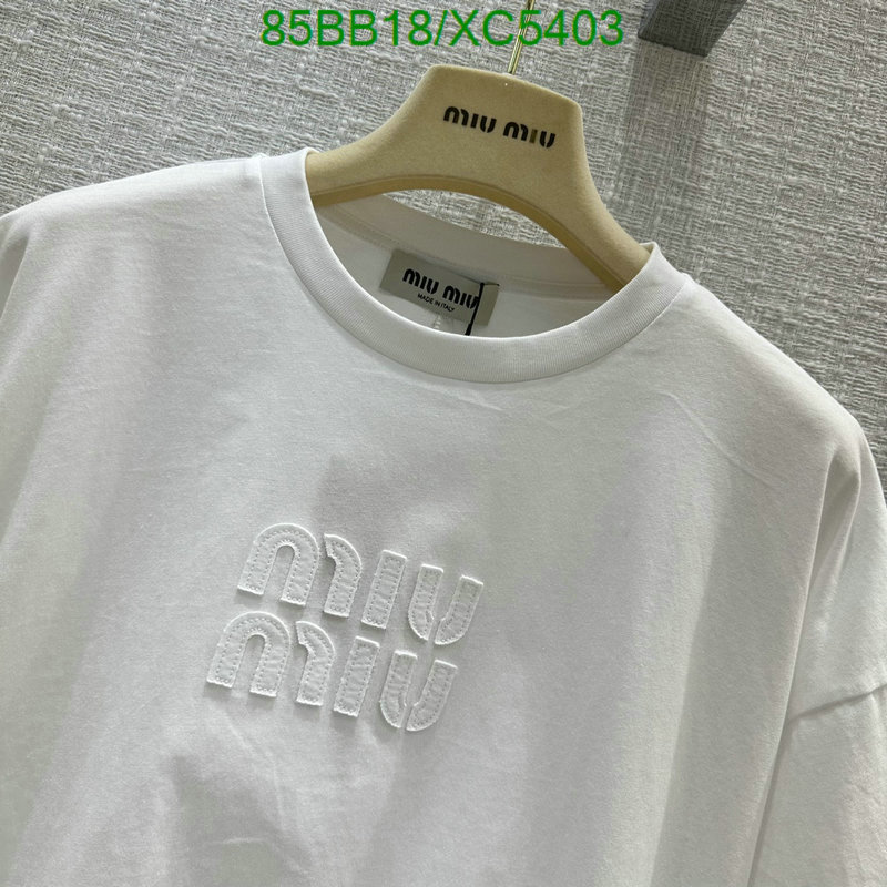 Clothing-MIUMIU, Code: XC5403,$: 85USD
