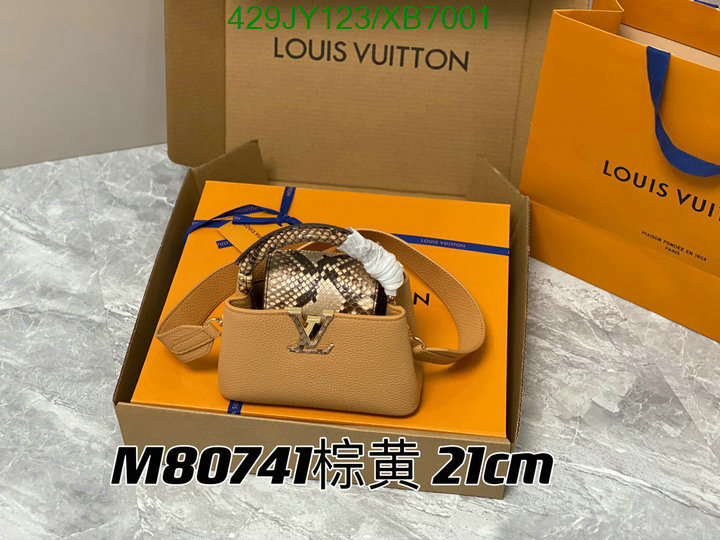 LV Bags-(Mirror)-Handbag-,Code: XB7001,