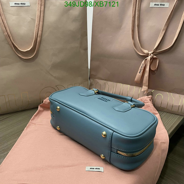 Miu Miu Bag-(Mirror)-Handbag-,Code: XB7121,$: 349USD