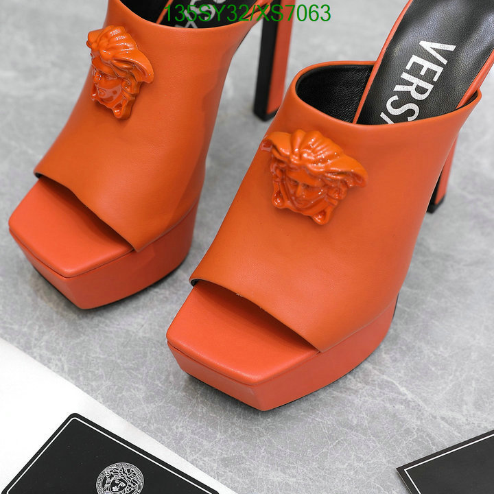 Women Shoes-Versace, Code: XS7063,$: 135USD