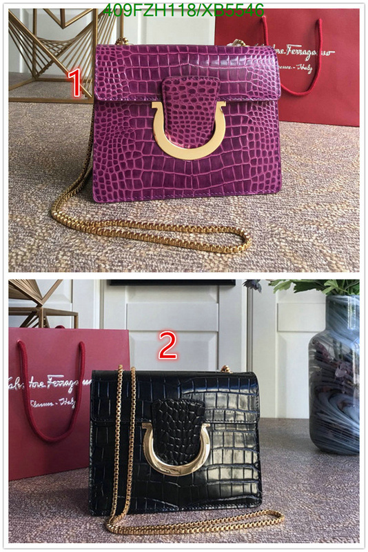 Ferragamo Bag-(Mirror)-Diagonal-,Code: XB5546,$: 409USD