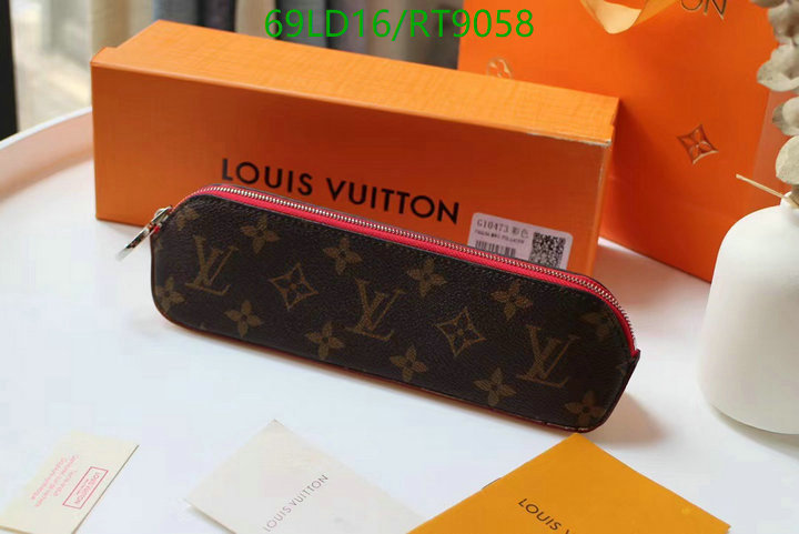 LV Bags-(Mirror)-Wallet-,Code: RW9058,$: 69USD
