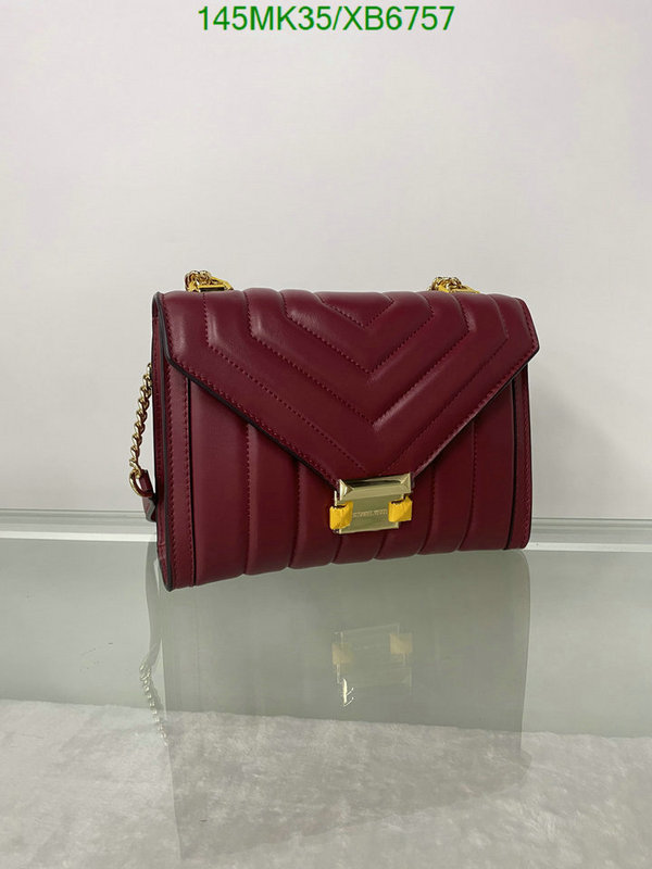 Michael Kors Bag-(Mirror)-Diagonal-,Code: XB6757,$: 145USD