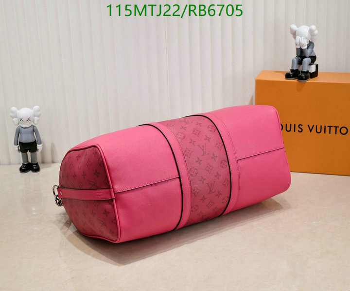 LV Bags-(4A)-Keepall BandouliRe 45-50-,Code: RB6705,$: 115USD