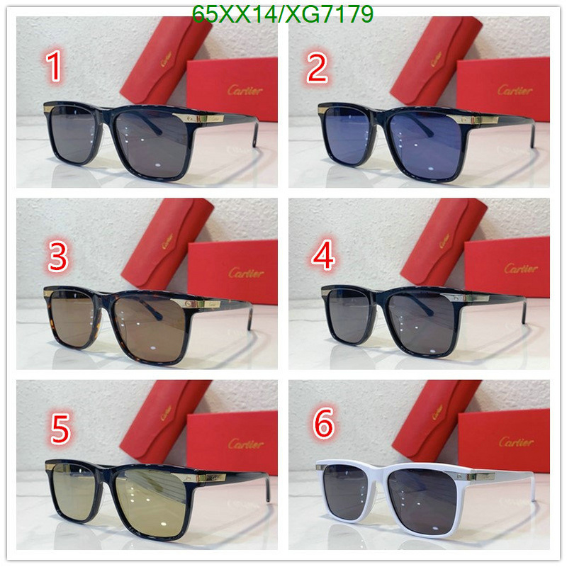 Glasses-Cartier, Code: XG7179,$: 65USD