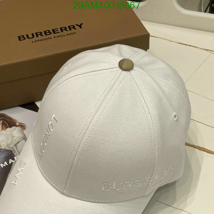 Cap -(Hat)-Burberry, Code: XH6067,$: 29USD